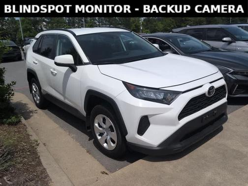 Super White 2021 Toyota RAV4 LE
