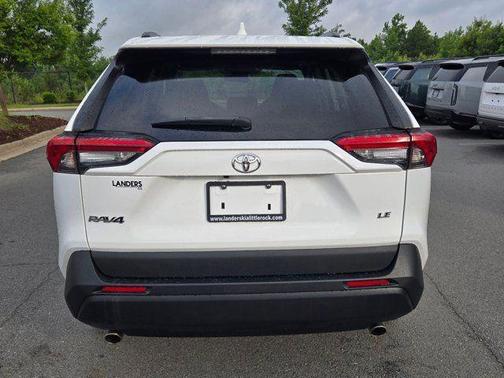 Super White 2021 Toyota RAV4 LE