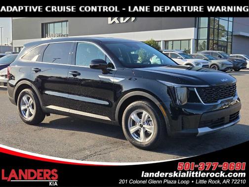 Ebony Black 2026 Kia Sorento LX