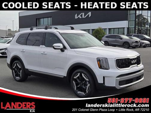 Glacial White Pearl 2025 Kia Telluride EX SUV