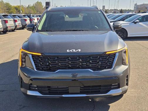 Gray 2026 Kia Sorento Hybrid EX