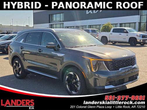 Gray 2026 Kia Sorento Hybrid EX