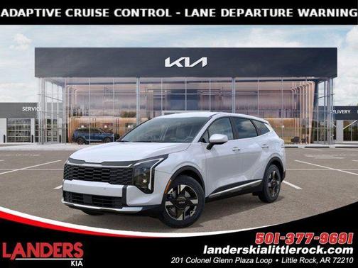White Pearl 2026 Kia Sportage LX