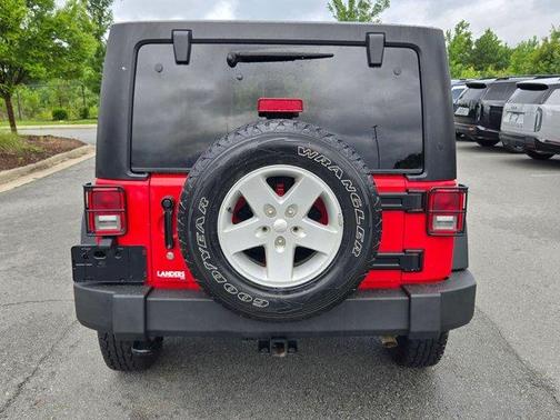 Firecracker Red 2015 Jeep Wrangler Unlimited Sport