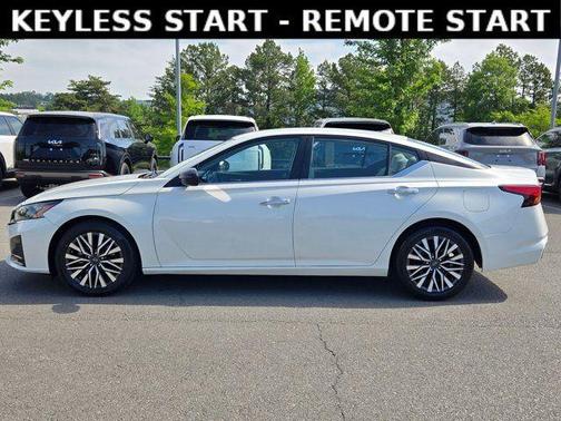 White 2024 Nissan Altima 2.5 SV