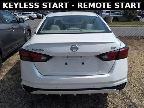 White 2024 Nissan Altima 2.5 SV