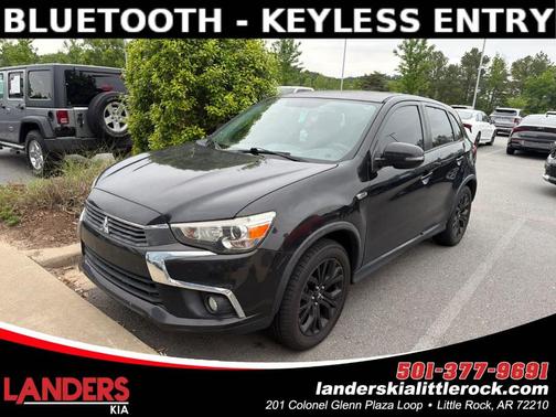 Black 2017 Mitsubishi Outlander Sport LE