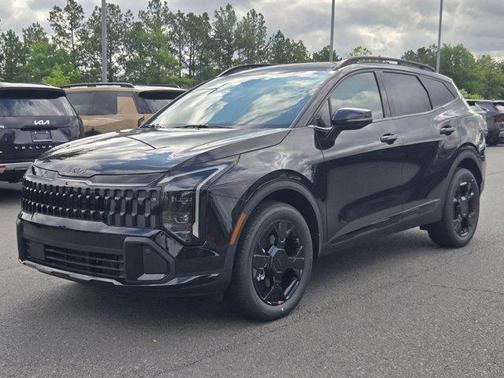 Black 2026 Kia Sportage Hybrid X-Line
