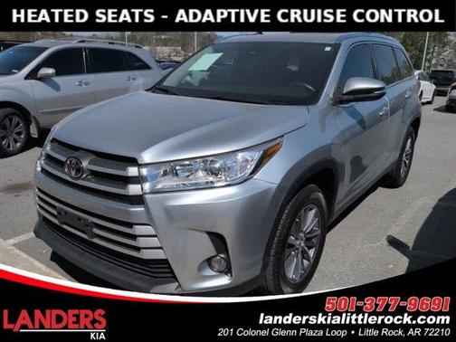 Celestial Silver Metallic 2019 Toyota Highlander XLE