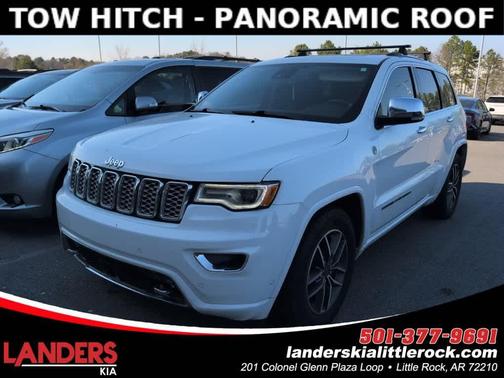 Bright White Clearcoat 2021 Jeep Grand Cherokee Overland