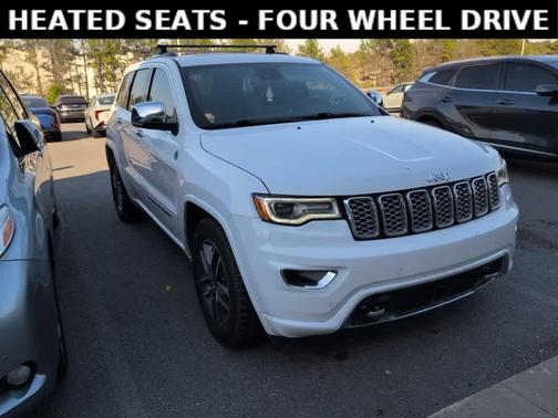 Bright White Clearcoat 2021 Jeep Grand Cherokee Overland