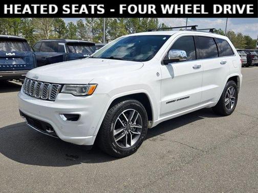 Bright White Clearcoat 2021 Jeep Grand Cherokee Overland