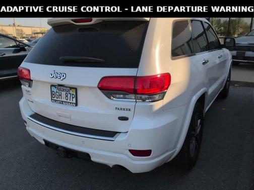 Bright White Clearcoat 2021 Jeep Grand Cherokee Overland
