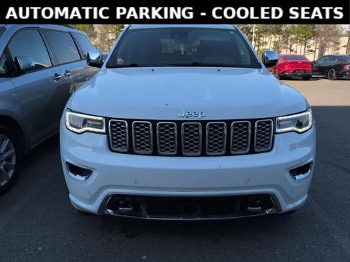 Bright White Clearcoat 2021 Jeep Grand Cherokee Overland