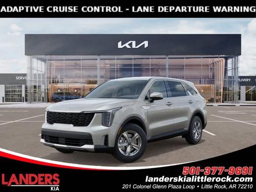 Ivory Silver 2026 Kia Sorento LX SUV