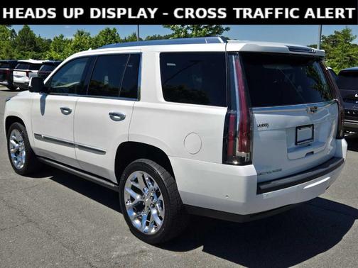 Crystal White Tri-Coat 2018 Cadillac Escalade Platinum