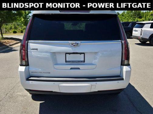 Crystal White Tri-Coat 2018 Cadillac Escalade Platinum