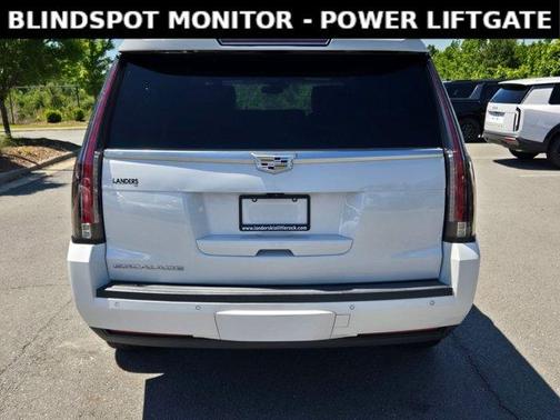 Crystal White Tri-Coat 2018 Cadillac Escalade Platinum