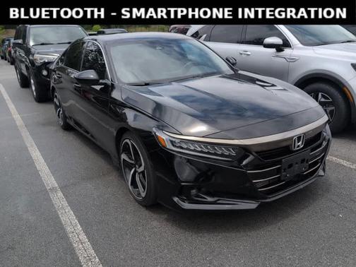 Black 2022 Honda Accord Sport 1.5T