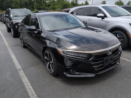 Black 2022 Honda Accord Sport 1.5T
