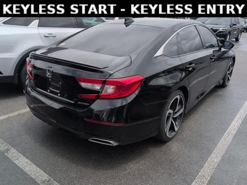 Black 2022 Honda Accord Sport 1.5T