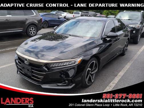 Black 2022 Honda Accord Sport 1.5T