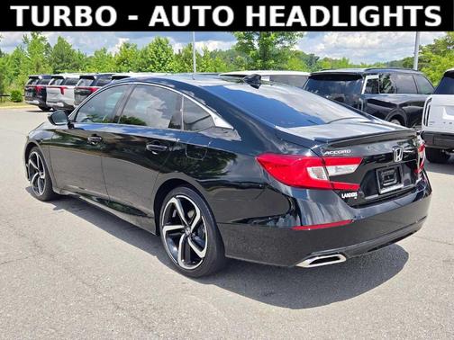 Black 2022 Honda Accord Sport 1.5T