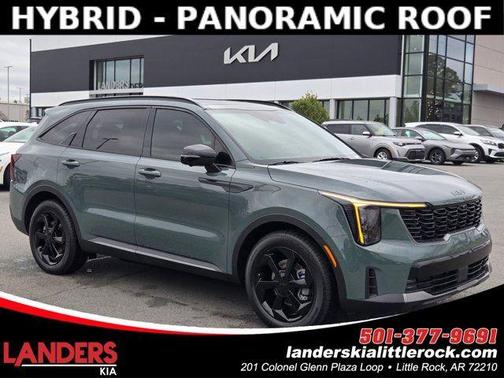 Green 2026 Kia Sorento Hybrid X-LINE SX PRESTIGE