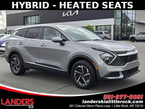 Steel Gray 2023 Kia Sportage Hybrid LX