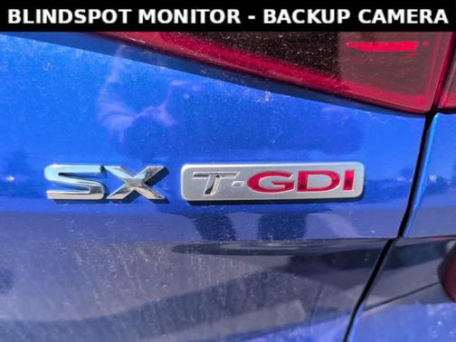 Neptune Blue 2021 Kia Seltos SX