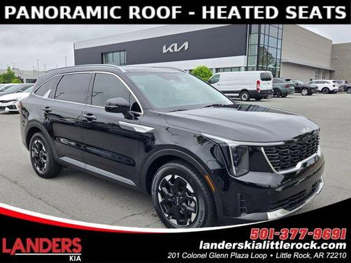 Ebony Black 2025 Kia Sorento S