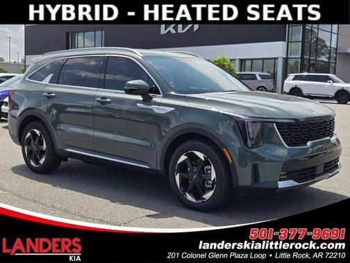 Green 2026 Kia Sorento Hybrid EX