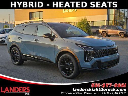 Blue 2026 Kia Sportage Hybrid X-Line