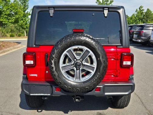 Firecracker Red Clearcoat 2018 Jeep Wrangler Unlimited Sahara