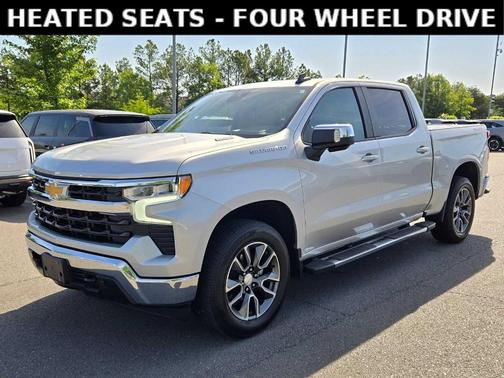Silver Ice Metallic 2022 Chevrolet Silverado 1500 LT