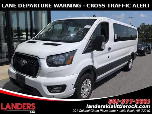 Oxford White 2024 Ford Transit-350 XLT