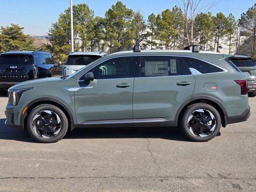 Green 2026 Kia Sorento Hybrid EX