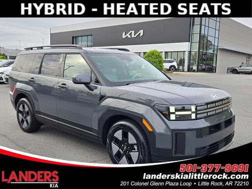 Gray 2024 Hyundai SANTA FE HEV SEL