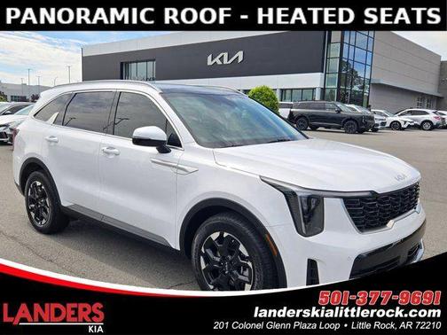 Glacial White Pearl 2025 Kia Sorento S