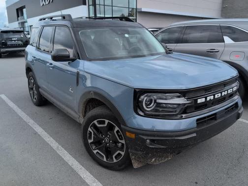 Azure Gray Metallic 2024 Ford Bronco Sport Outer Banks