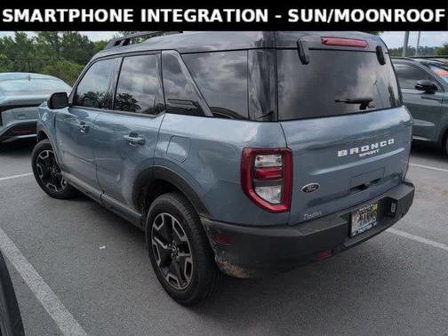 Azure Gray Metallic 2024 Ford Bronco Sport Outer Banks