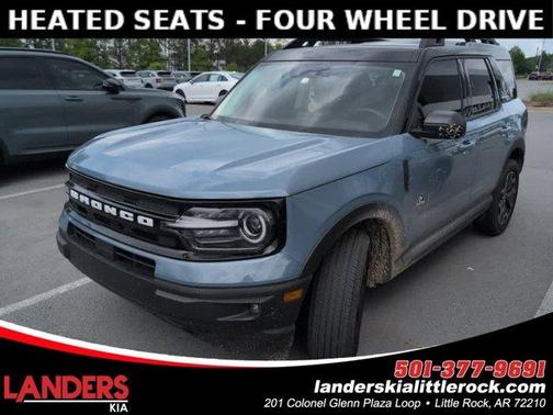 Azure Gray Metallic 2024 Ford Bronco Sport Outer Banks