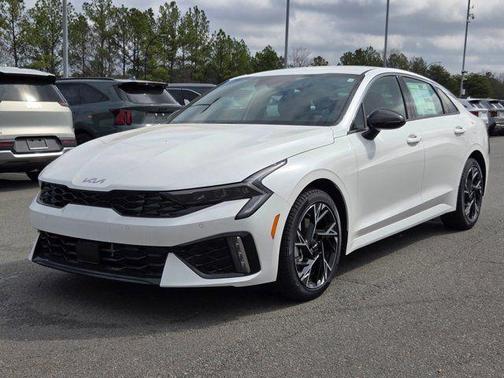 Snow White Pearl 2026 Kia K5 GT-Line