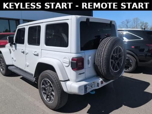 Bright White Clearcoat 2021 Jeep Wrangler Unlimited 4xe Sahara