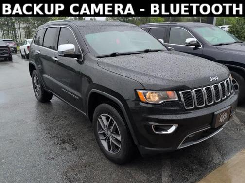 Diamond Black 2018 Jeep Grand Cherokee Limited