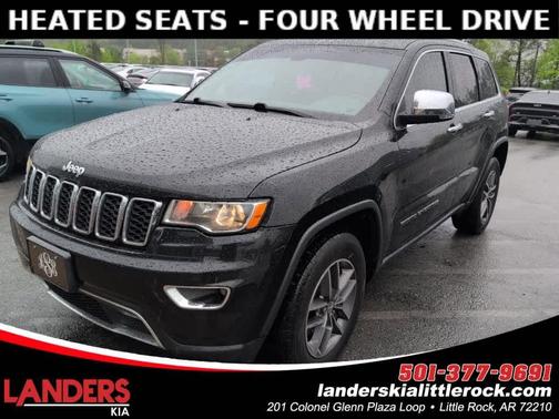 Diamond Black 2018 Jeep Grand Cherokee Limited
