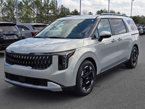 Ivory Silver 2026 Kia Carnival EX