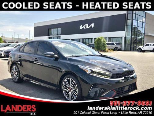 Aurora Black 2023 Kia Forte GT