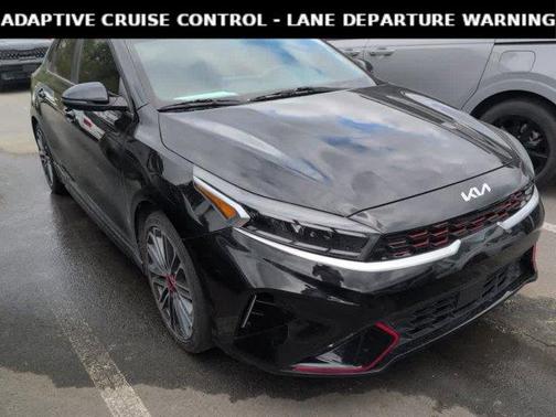 Aurora Black 2023 Kia Forte GT