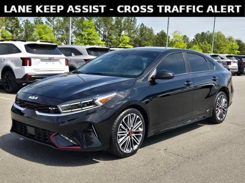 Aurora Black 2023 Kia Forte GT